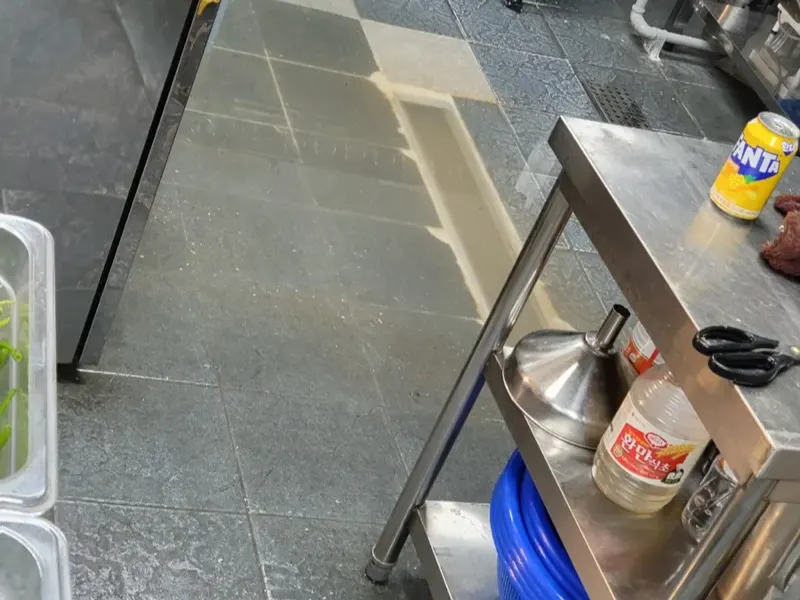 함양 상가·주방 배관 작업사례 4